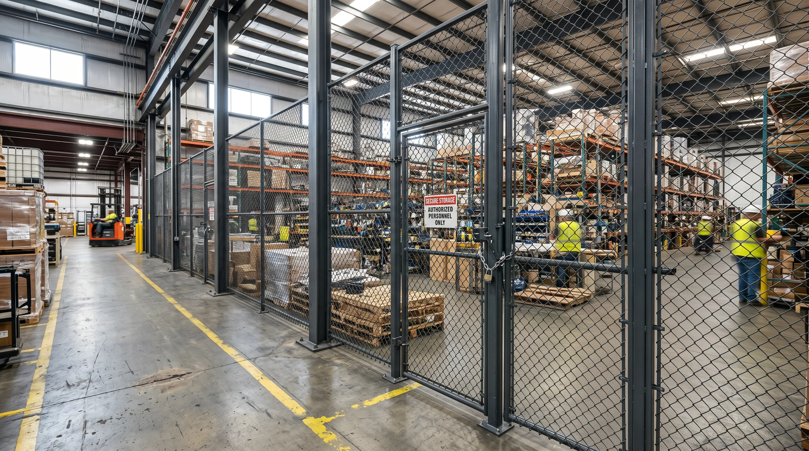 Partition Systems available from Indy Pallet Racking in Indianapolis IN